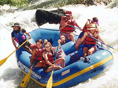 Rafting - Upper Kern River, Class IV, June 2000
